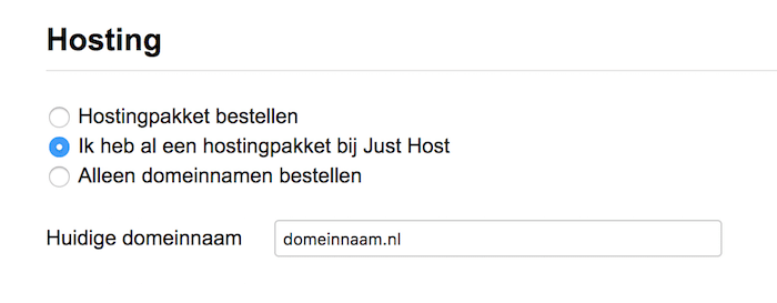 domeinnaam bestellen