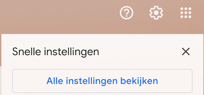 gmail instellingen