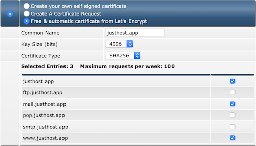 gmail melding - the certificate does not match the host