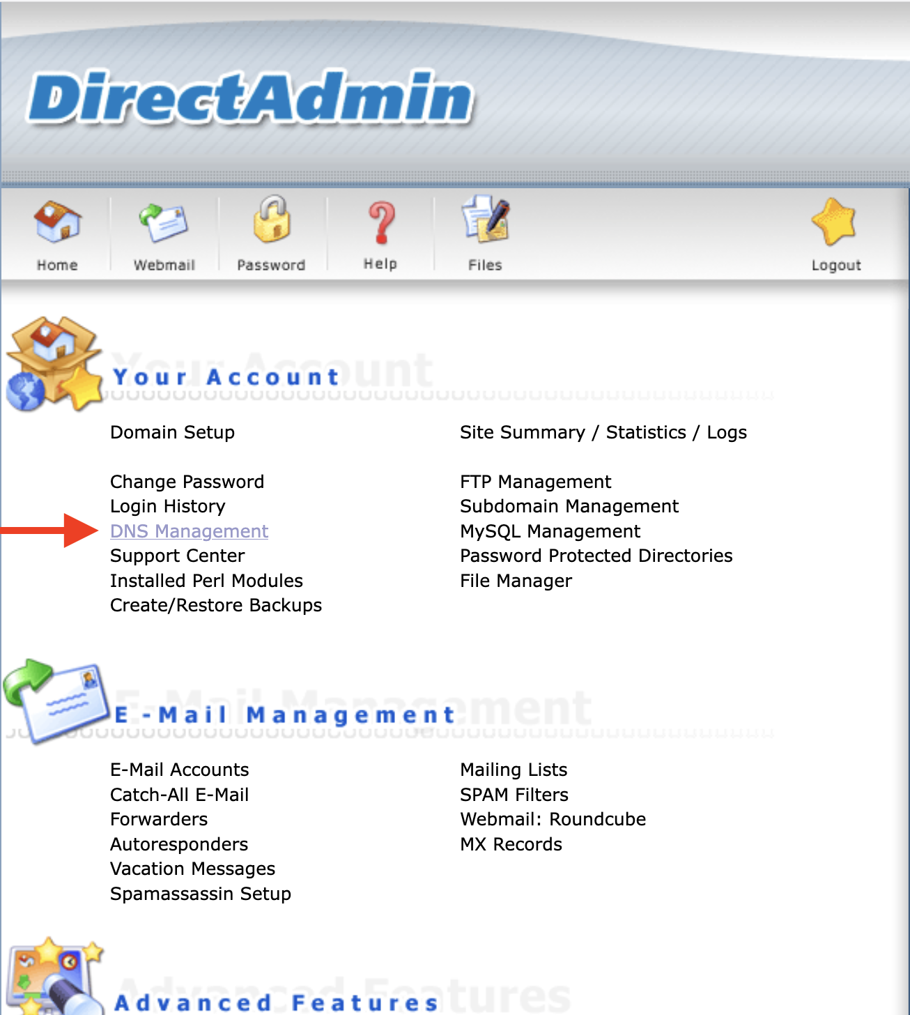 DKIM record DirectAdmin