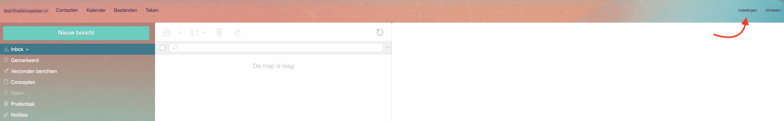 WebMail Pro instellingen